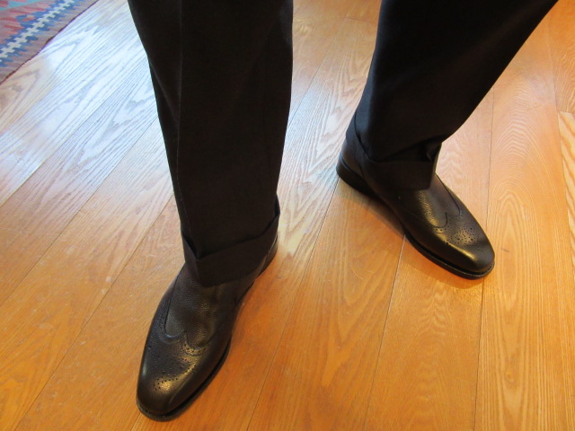 スーツスタイルでもコブラヴァンプ(Cobra Vamp)モデルを 名古屋：名古屋の紳士靴店「Avanti （アバンティ）」