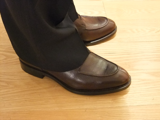 ダブルソールでお作りした紳士靴：名古屋の紳士靴店「Avanti （アバンティ）」